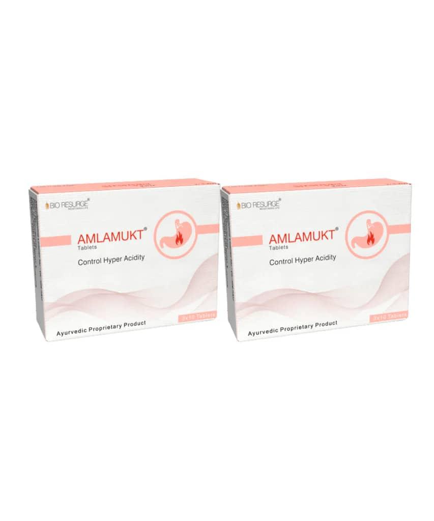 Amlamukt Tablets for Acid Reflux, Acidity & Heartburn Relief (30 Tablets) - biolives.shop