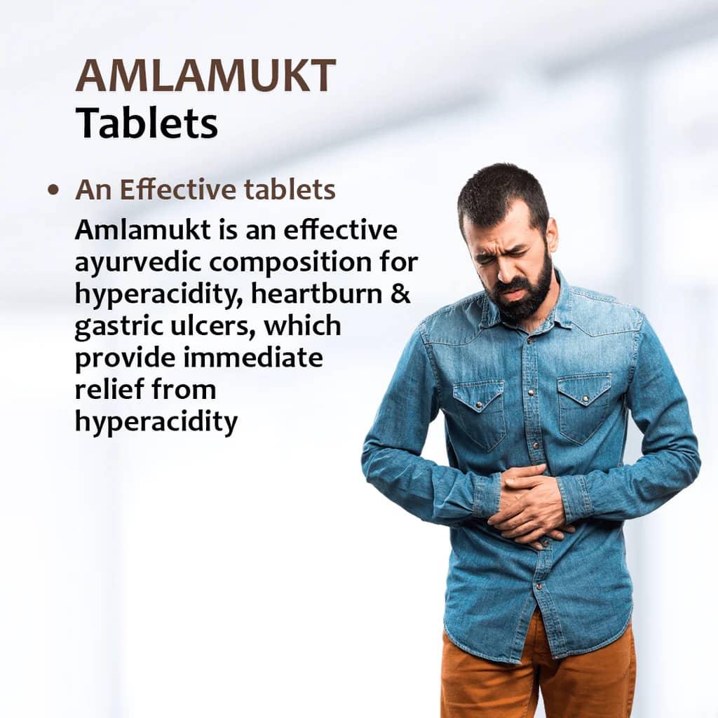 Amlamukt Tablets for Acid Reflux, Acidity & Heartburn Relief (30 Tablets) - biolives.shop