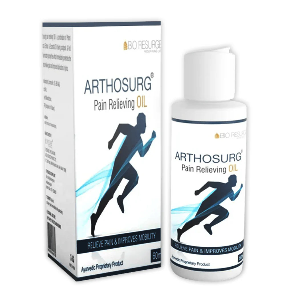 Bio Resurge Arthosurg Ayurvedic Pain Relief Oil for Joint Pain and Arthritis